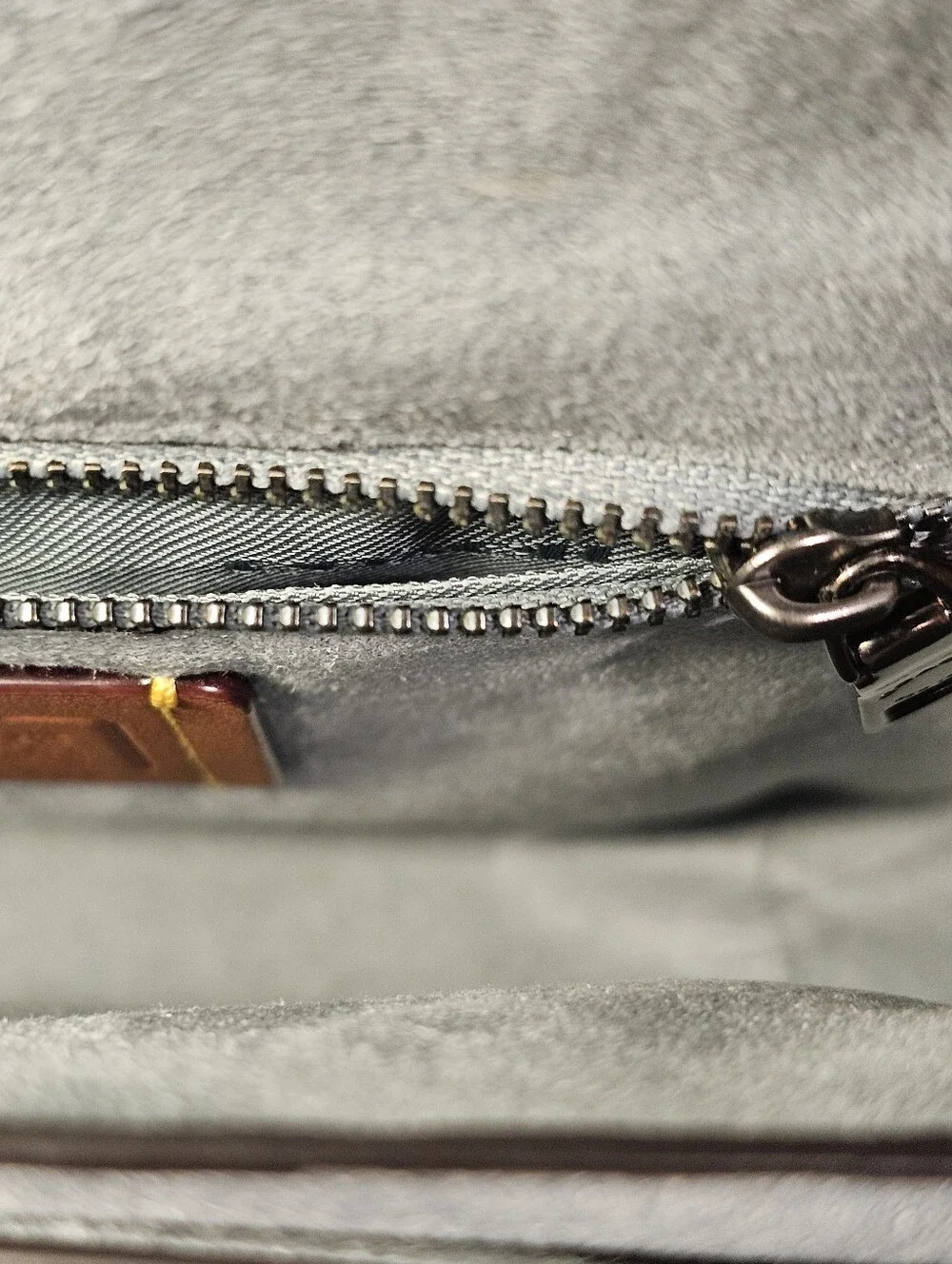 COACH The Beat Leather Saddle Crossbody Bag - Sage/Pewter